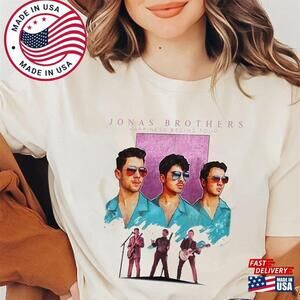 Jonas Brothers  Happiness Begins Tour  T-Shirt Joe Gift Shirt